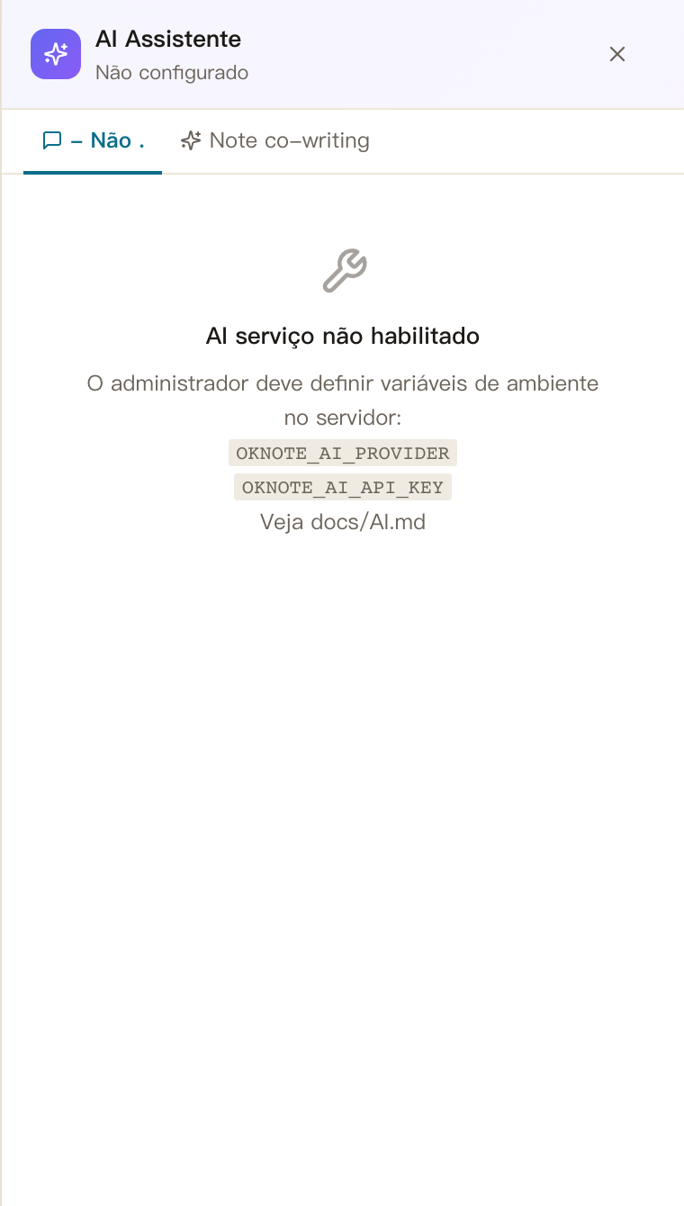 AI Configuração · Está configurado. — Onde é que eu vou usá-lo? O mapa completo AI