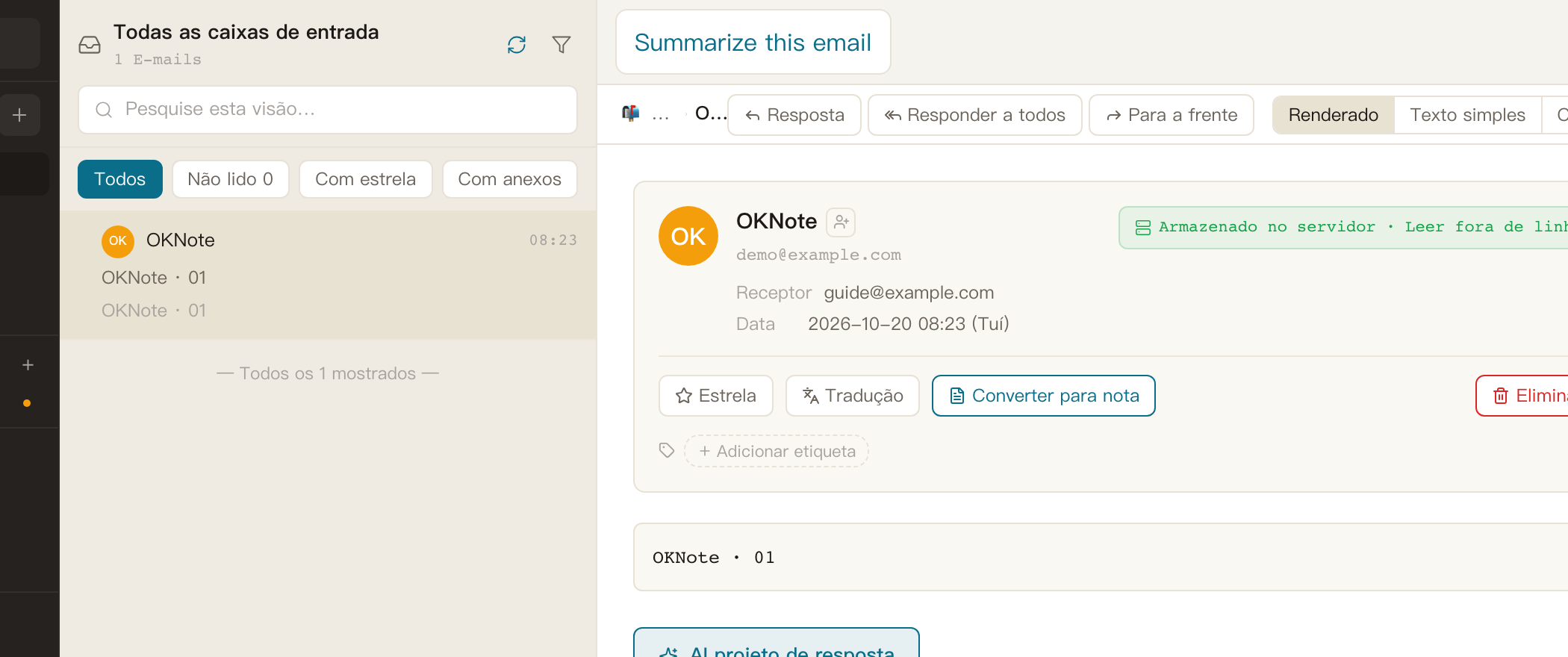 Email · Utilização diária