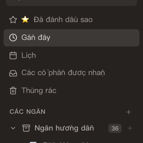 Ghi chú · Của sao, đinh và rác